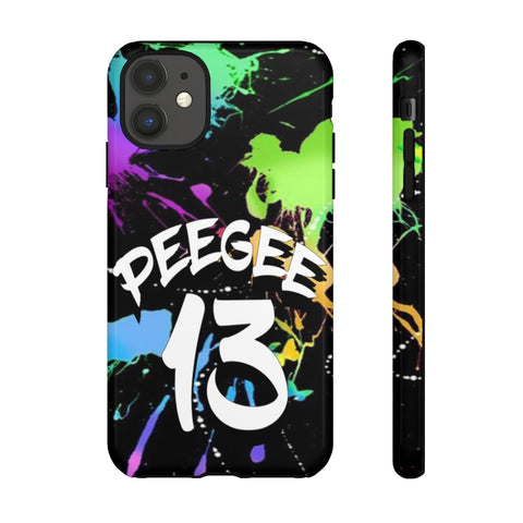PeeGee13 Glow Splash Drip Phone Case