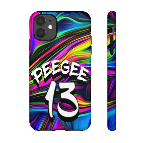 PeeGee13  Swirl Tough Phone Cases
