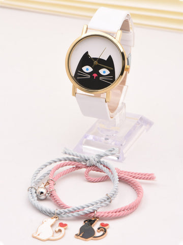 Cat Watch Bracelet