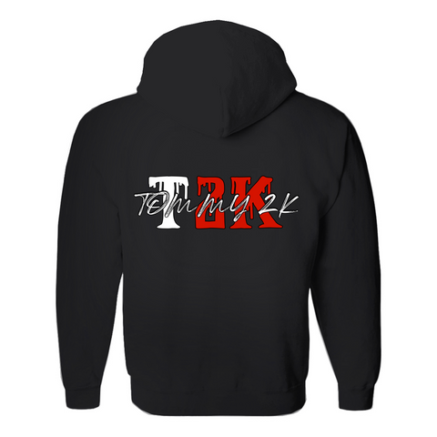 Tommy 2k T2K Full Logo Back Hoodie