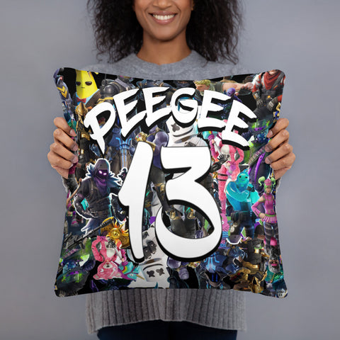 PeeGee13 Fortnitty Pillow