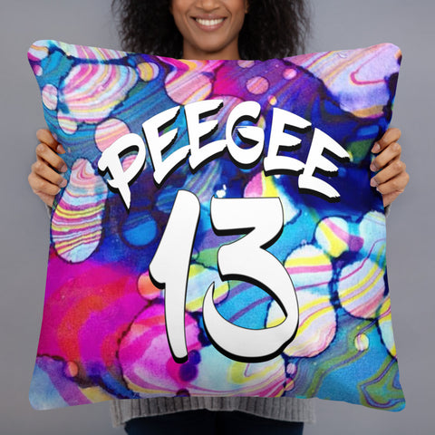 PeeGee13 Space Seashells Pillow