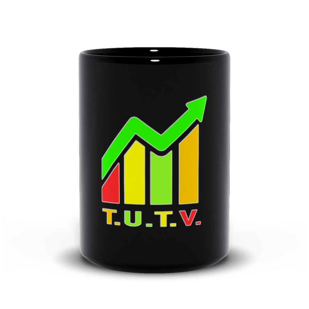 Lavish Turn Up Tha Value Logo 1 Black Mug